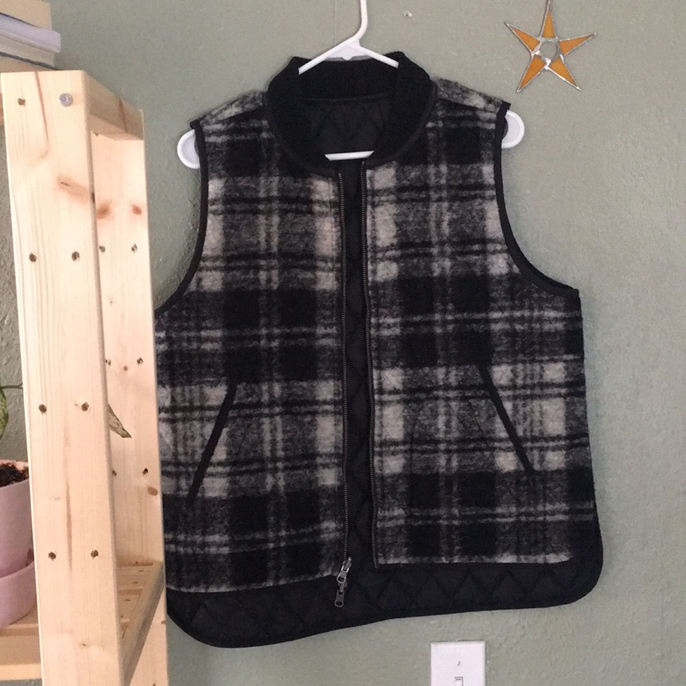 Madewell reversible vest!